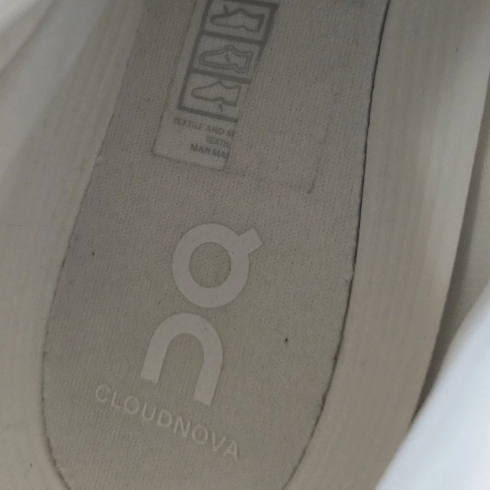 On Running Cloudnova White Sneakers - Picture 10 of 10